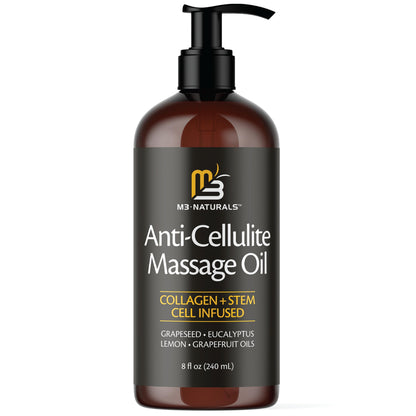 M3 Naturals Anti-Cellulite Massage Oil Size: 8 FL OZ / 240 ml