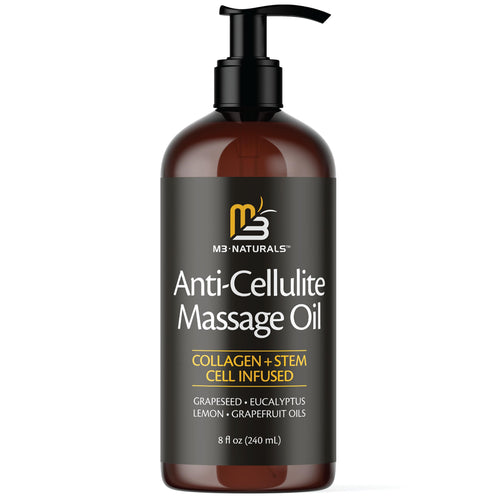 M3 Naturals Anti-Cellulite Massage Oil Size: 8 FL OZ / 240 ml