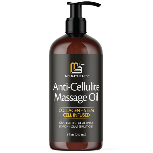 M3 Naturals Anti-Cellulite Massage Oil Size: 8 FL OZ / 240 ml