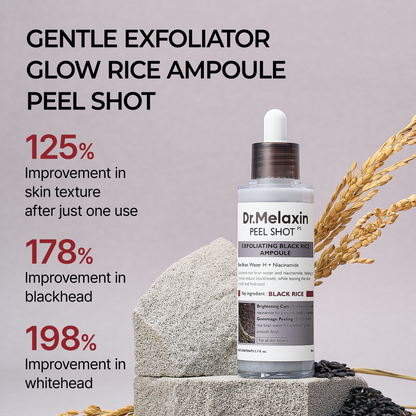 Peel Shot Glow Black Rice Ampoule-Shop