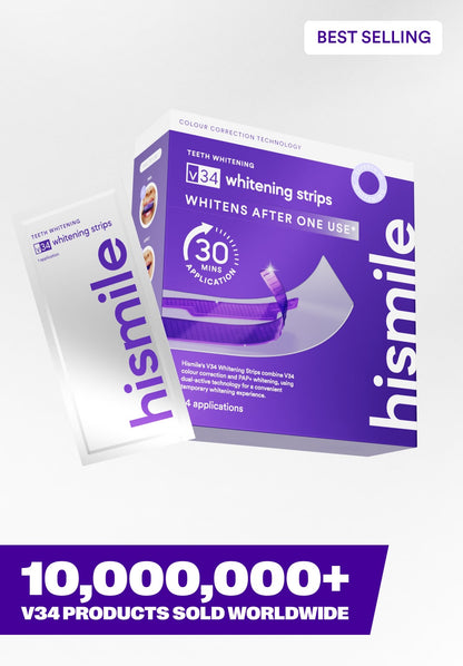 V34 Whitening Strips
