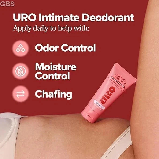 URO Intimate Whole Body Deodorant Cream – Dermatologist Tested Aluminum-Free 3oz-Shop