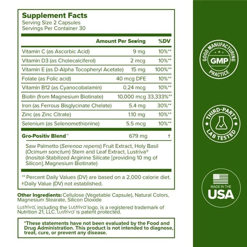 WILLO Hair Growth Support for Women - Supports Thicker, Fuller Hair & Healthy Ha-Shop