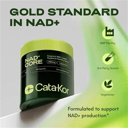 NAD+CORE Capsules 250MG——Anti-aging, improve energy and concentration