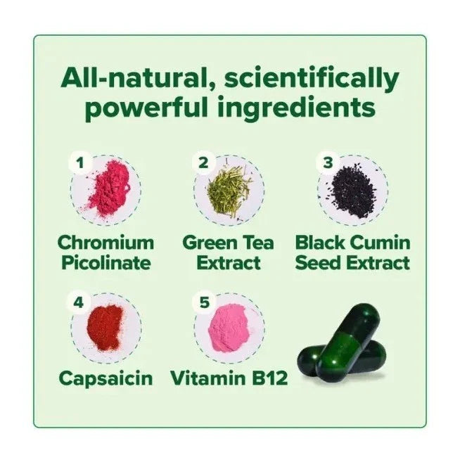 1-3X MOTO - Metabolism Boosting Capsule -Energy Curb Cravings Healthy Metabolism