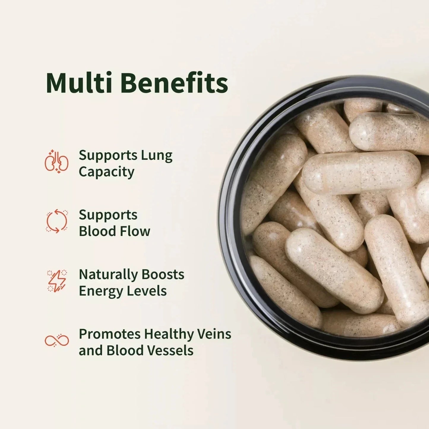 Nitric Oxide Booster Supplement - L-Arginine, L-Citrulline 1500mg - 60 Capsules-Shop