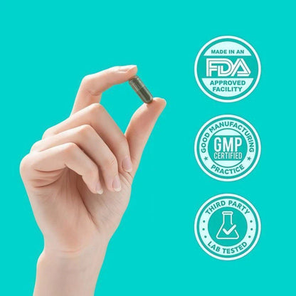 DEOS Natural Deodorant Supplement for Body Freshness & Sweat Control