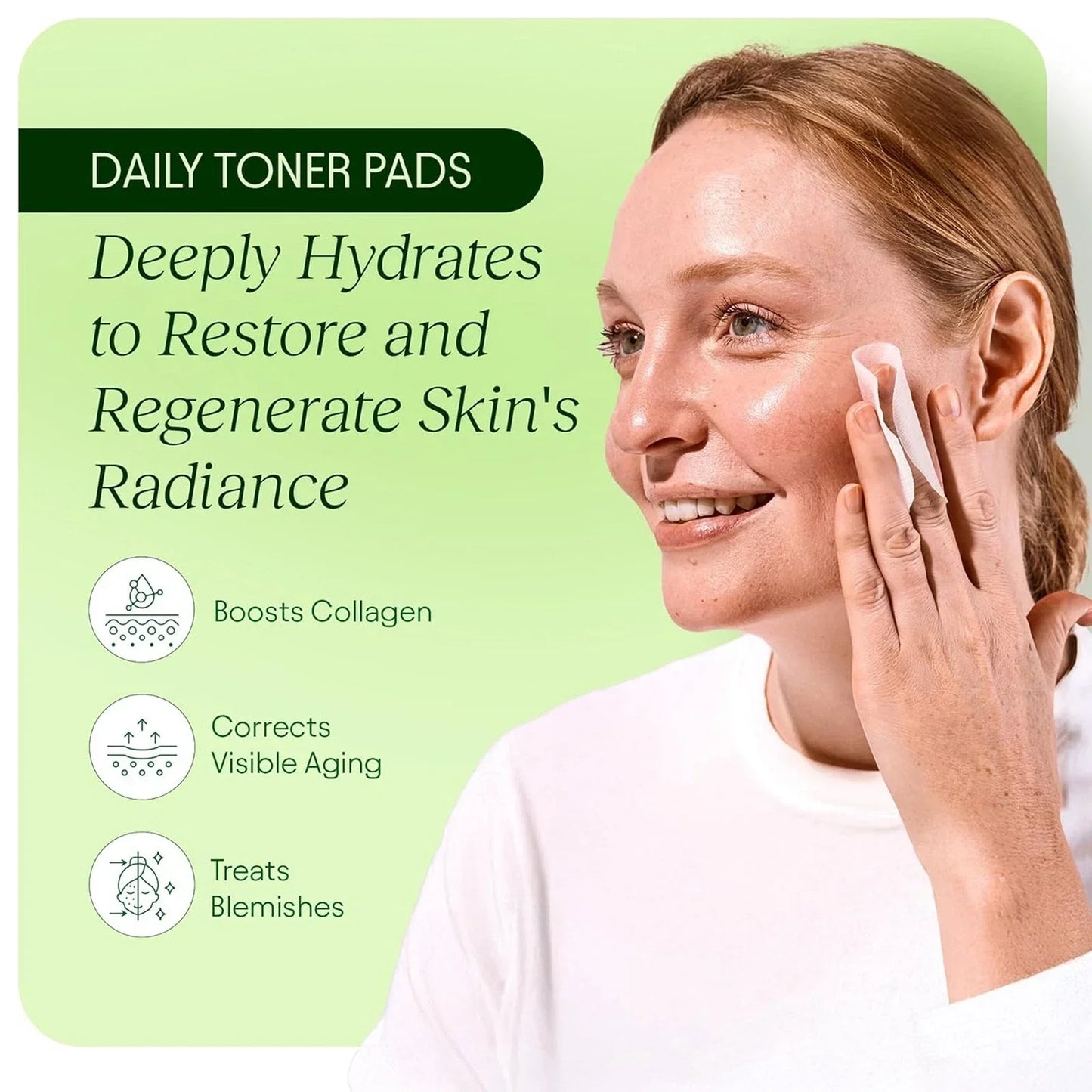 Jiyu Korean Skincare Anti-Aging Pads, Dark Spot & Wrinkle Minimizing Toner Pads-Shop