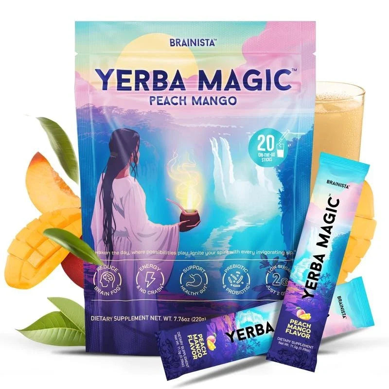 Yerba Magic | Yerba Mate Instant Tea Powder | 20, 24, or 30 Servings-Shop