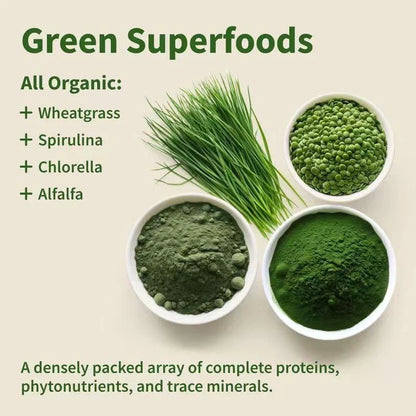 Gut Health & Spirulina Chlorella Bundle –Digestive, Detox & Antioxidant Support