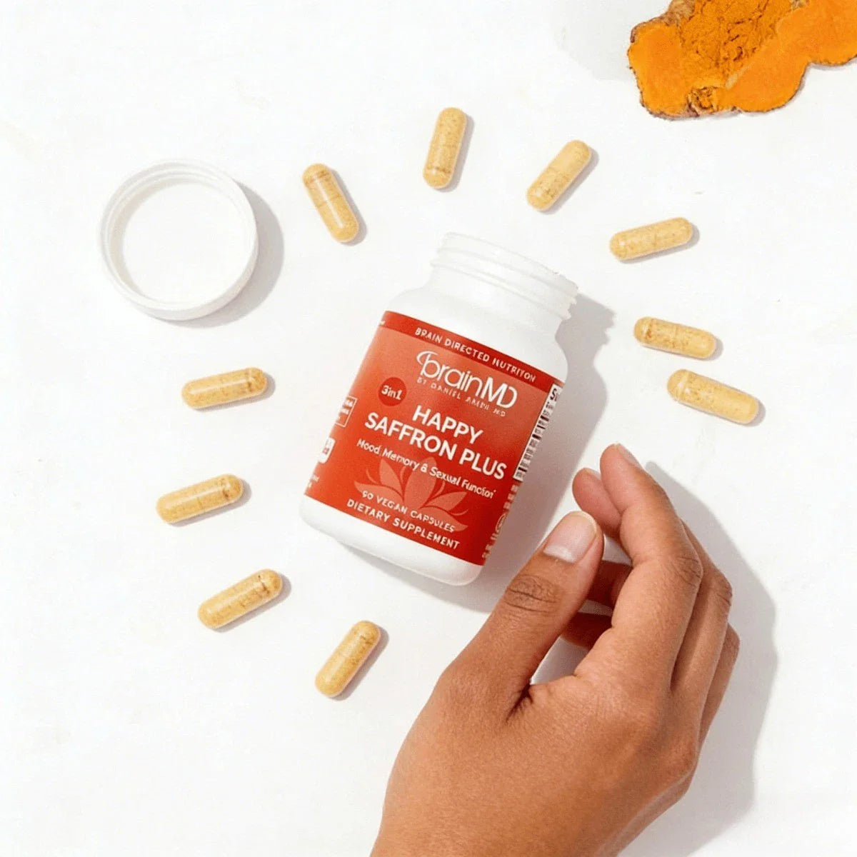 Happy Saffron Plus by BrainMD,Clinically Studied for Positive Mood-Shop