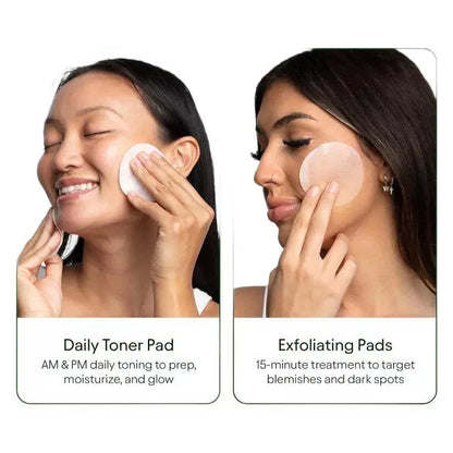 Jiyu Korean Skincare Anti-Aging Pads, Dark Spot & Wrinkle Minimizing Toner Pads-Shop