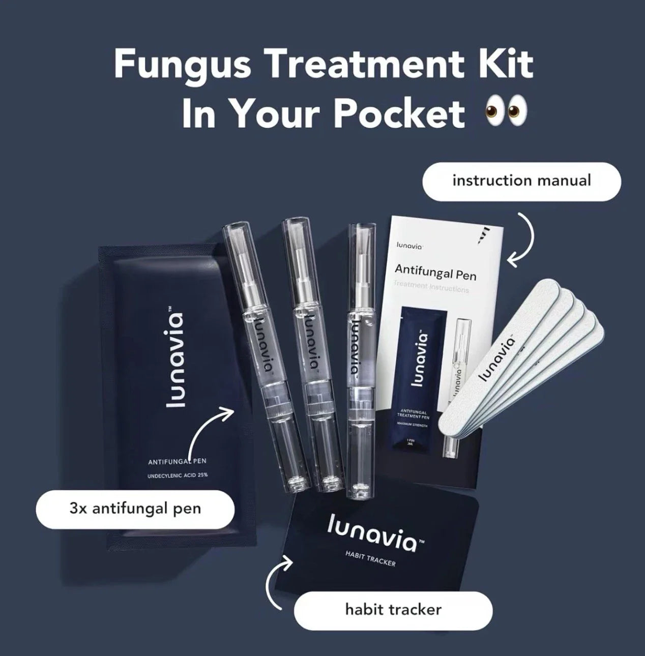 Antifungal Pen – 25% Undecylenic Acid, Toenail Fungus Treatment Extra Strength-Shop