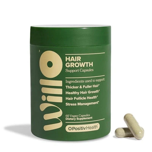 WILLO Hair Growth Support for Women - Supports Thicker, Fuller Hair & Healthy Ha-Shop